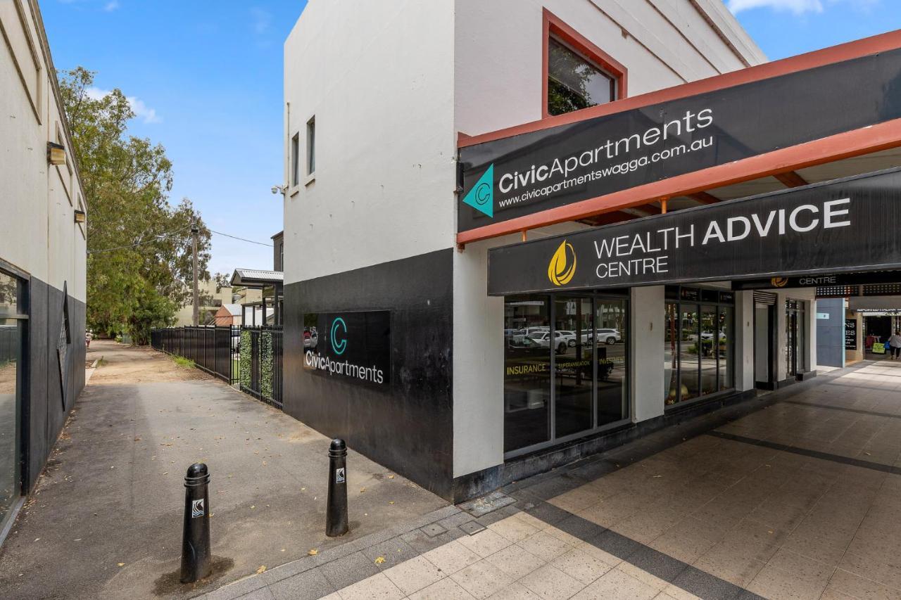 Civic Apartments Wagga Wagga Esterno foto