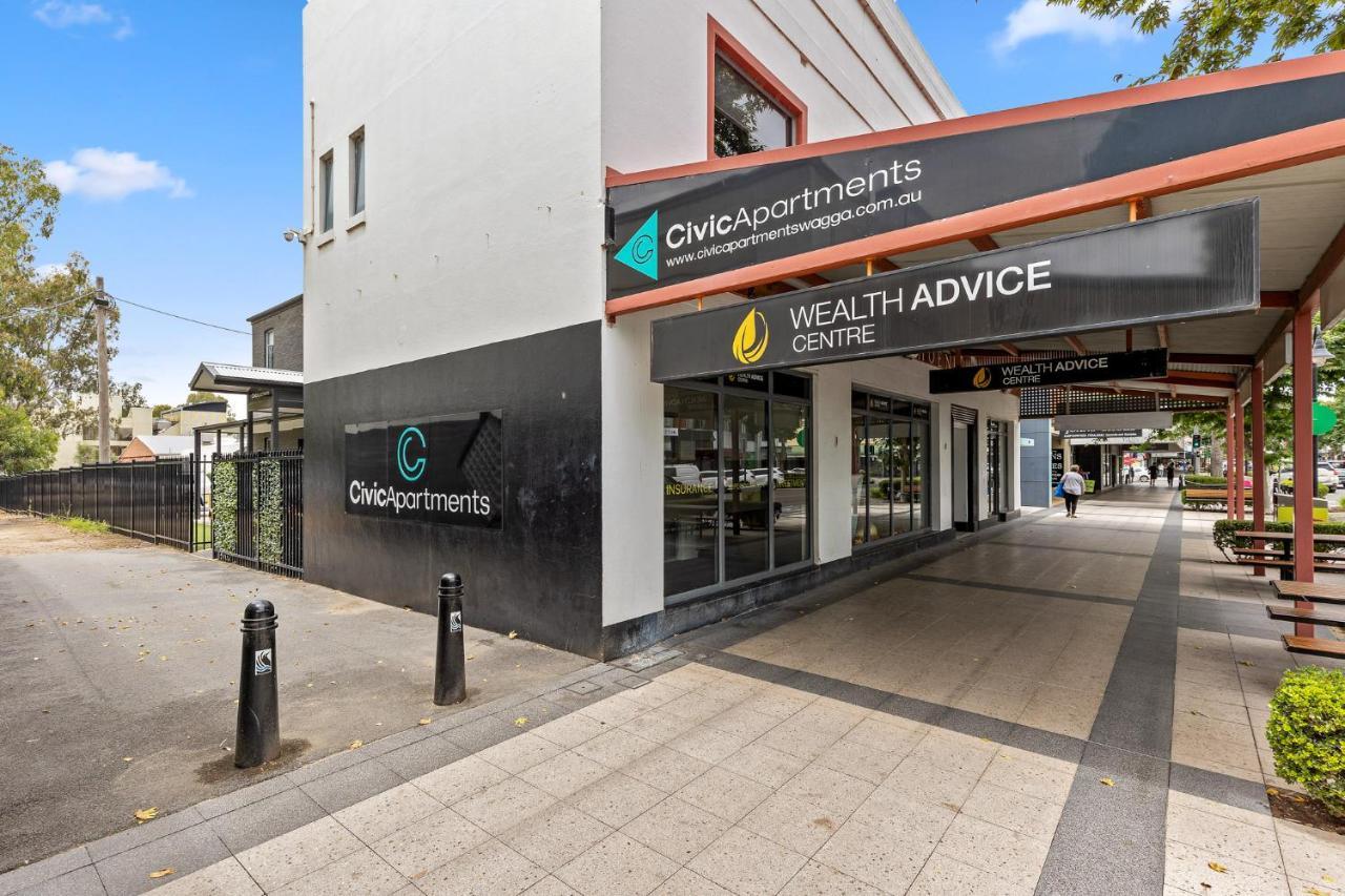Civic Apartments Wagga Wagga Esterno foto